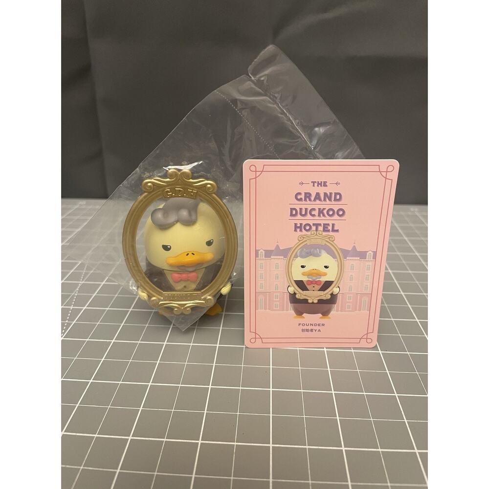 Duckoo Pop Mart Grand Hotel Founder Series Blind Box Figure & Card Only